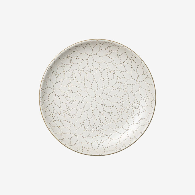 Stitch Etched Dinner Plate